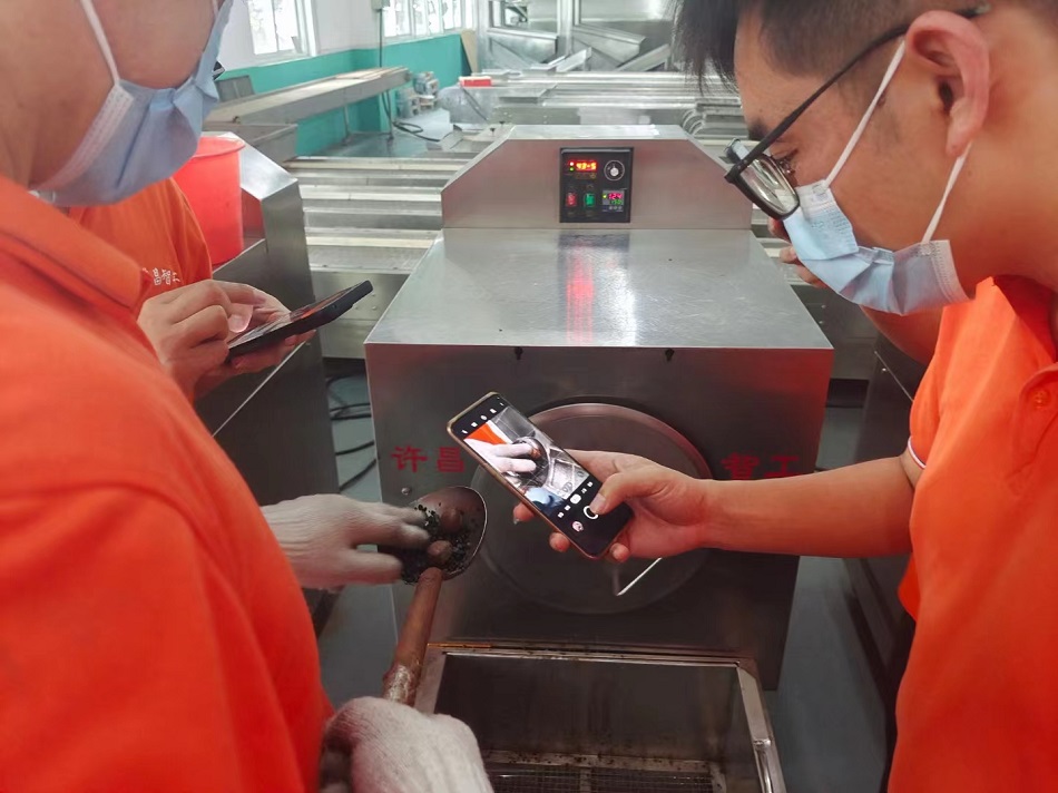 電磁炒板栗機