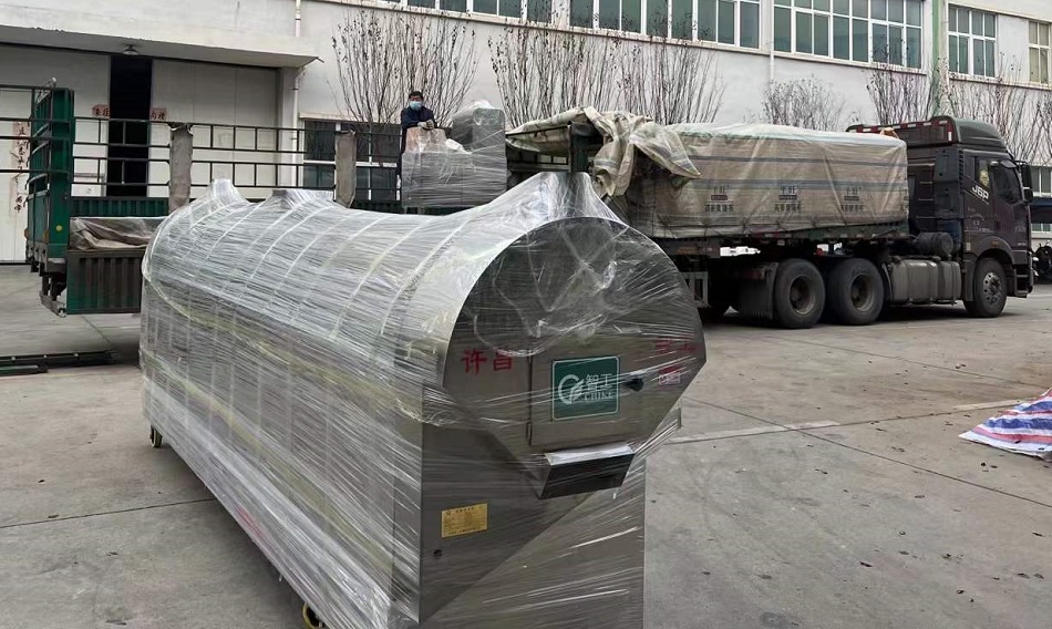電磁流水線(xiàn)炒貨設(shè)備